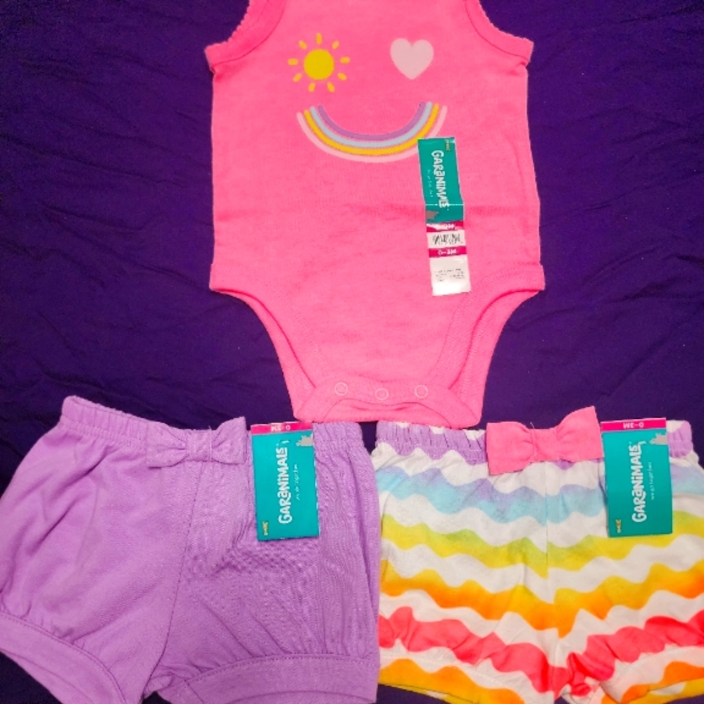 Geranimal three piece set
